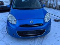 Gebraucht Nissan Micra Tekna 98 PS (72 kW) 2011 Active blue metallic Kleinwagen