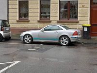 Gebraucht Mercedes SLK200 163 PS (119 kW) 2003 Silber Cabrio