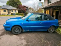 Gebraucht VW Golf 101 PS (74 kW) 2000 Blau Cabrio