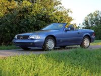 Gebraucht Mercedes SL320 231 PS (169 kW) 1997 Blau Cabrio