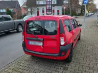 Gebraucht Dacia Logan 87 PS (63 kW) 2008 Rot Kombi