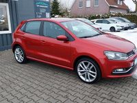Gebraucht VW Polo Highline 90 PS (66 kW) 2014 Rot Kleinwagen