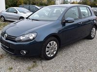 Gebraucht VW Golf VI Highline 122 PS (89 kW) 2009 Blau metallic Kleinwagen