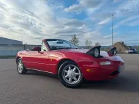 Gebraucht Mazda MX5 116 PS (85 kW) 1991 Rot Cabrio
