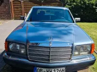 Gebraucht Mercedes S260 SE 160 PS (117 kW) 1989 Blau Limousine