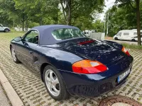 Gebraucht Porsche Boxster 204 PS (150 kW) 1998 Blau Cabrio