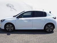 Gebraucht Peugeot 208 Allure 102 PS (75 kW) 2023 Weiß Kleinwagen
