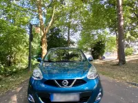 Gebraucht Nissan Micra 80 PS (58 kW) 2015 Blau Kleinwagen