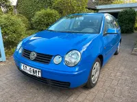 Gebraucht VW Polo 2003 Blau Kleinwagen