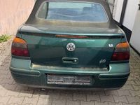 Gebraucht VW Golf Cabriolet 101 PS (74 kW) 1998 Grün Cabrio