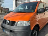 Usata VW Transporter 84 CV (61 kW) 2009 Arancione Furgone