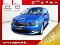 Gebraucht Skoda Fabia Joy 90 PS (66 kW) 2016 Blau metallic Kleinwagen
