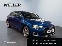 Gebraucht Audi A3 Advanced Plus 150 PS (110 kW) 2022 Blau Limousine