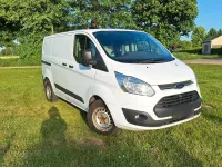 Gebraucht Ford Transit Custom 125 PS (91 kW) 2016 Weiß Van / Kleinbus