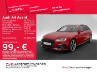 Gebraucht Audi A4 Competition 204 PS (150 kW) 2023 Tangorot metallic Kombi