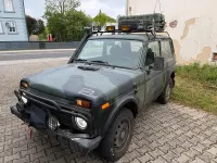 Usata Lada niva 82 CV (60 kW) 2008 Verde SUV