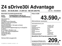 Gebraucht BMW Z4 Advantage 258 PS (189 kW) 2023 Violett Cabrio