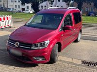 Gebraucht VW Caddy Comfortline 102 PS (75 kW) 2016 Rot Van / Kleinbus