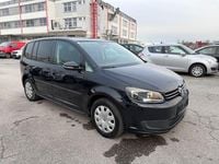 Gebraucht VW Touran Trendline 105 PS (77 kW) 2011 Schwarz Van / Kleinbus