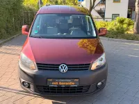 Gebraucht VW Caddy Trendline 105 PS (77 kW) 2011 Rot Van / Kleinbus