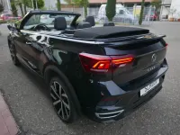 Gebraucht VW T-Roc Cabriolet R-line 150 PS (110 kW) 2021 Schwarz Cabrio