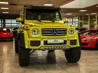 Gebraucht Mercedes G500 4x4² 421 PS (309 kW) 2017 Gelb SUV