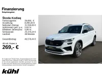 Gebraucht Skoda Kodiaq RS 245 PS (180 kW) 2023 Moonweiss metallic SUV