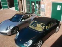 Gebraucht Porsche 996 320 PS (235 kW) 2001 Grün Cabrio