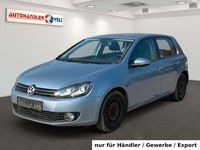 Gebraucht VW Golf VI Comfortline 140 PS (102 kW) 2010 Blau Kleinwagen