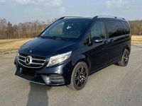 Gebraucht Mercedes V250 AMG line 190 PS (139 kW) 2017 Blau Van / Kleinbus