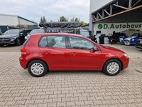 Gebraucht VW Golf VI Trendline 86 PS (63 kW) 2011 Rot Kleinwagen