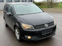 Gebraucht VW Touran Style 140 PS (102 kW) 2011 Schwarz Van / Kleinbus