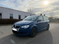 Gebraucht VW Touran 109 PS (80 kW) 2008 Blau Van / Kleinbus