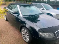 Gebraucht Audi A4 Cabriolet 163 PS (119 kW) 2003 Schwarz Cabrio