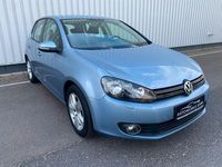 Gebraucht VW Golf VI Comfortline 122 PS (89 kW) 2009 Blau Kleinwagen