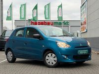 Gebraucht Mitsubishi Space Star Diamant Edition 71 PS (52 kW) 2015 Blau Kleinwagen