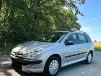 Gebraucht Peugeot 206 75 PS (55 kW) 2005 Silber Kombi