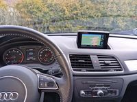 Gebraucht Audi Q3 S-Line 150 PS (110 kW) 2018 Schwarz SUV