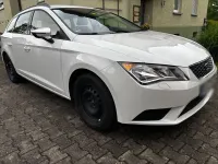 Gebraucht Seat Leon ST CONNECT 110 PS (80 kW) 2017 Weiß Kombi
