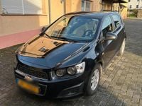 Gebraucht Chevrolet Aveo 101 PS (74 kW) 2012 Schwarz Kleinwagen