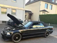 Gebraucht BMW 320 Cabriolet M Sport 150 PS (110 kW) 1995 Schwarz Cabrio