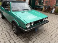Gebraucht VW Golf Cabriolet 75 PS (55 kW) 1984 Grün Cabrio