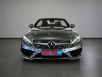 Gebraucht Mercedes C200 AMG line 184 PS (135 kW) 2018 Selenitgrau  metalliclack Cabrio