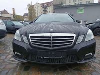 Gebraucht Mercedes E350 Avantgarde 231 PS (169 kW) 2010 Obsidianschwarz  metalliclack Kombi