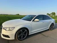 Gebraucht Audi A6 S-Line 204 PS (150 kW) 2014 Weiß Limousine