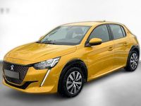 Gebraucht Peugeot e-208 Active 100 kW (136 PS) 2021 Gelb metallic Kleinwagen