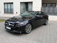 Second-hand Mercedes E200 184 CP (135 kW) 2018 Negru Coupe