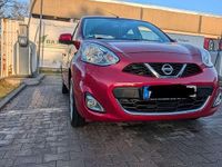 Gebraucht Nissan Micra Acenta 80 PS (58 kW) 2014 Rot Kleinwagen