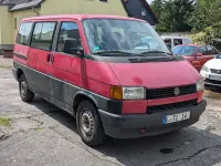 Gebraucht VW Multivan Allstar 110 PS (80 kW) 1993 Rot Van / Kleinbus