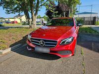 Second-hand Mercedes E220 Exclusive 194 CP (142 kW) 2017 Roșu Berlinǎ